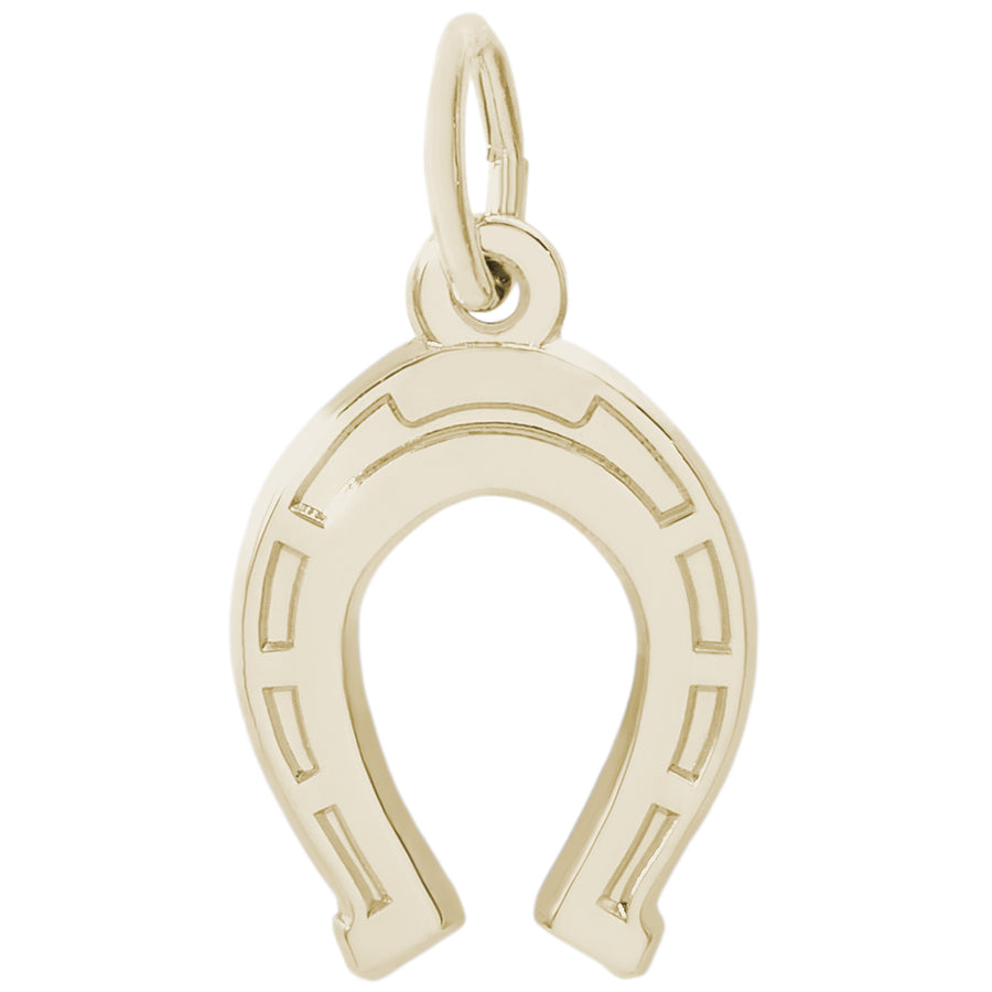 Rembrandt 14k Yellow Gold Horseshoe Charm