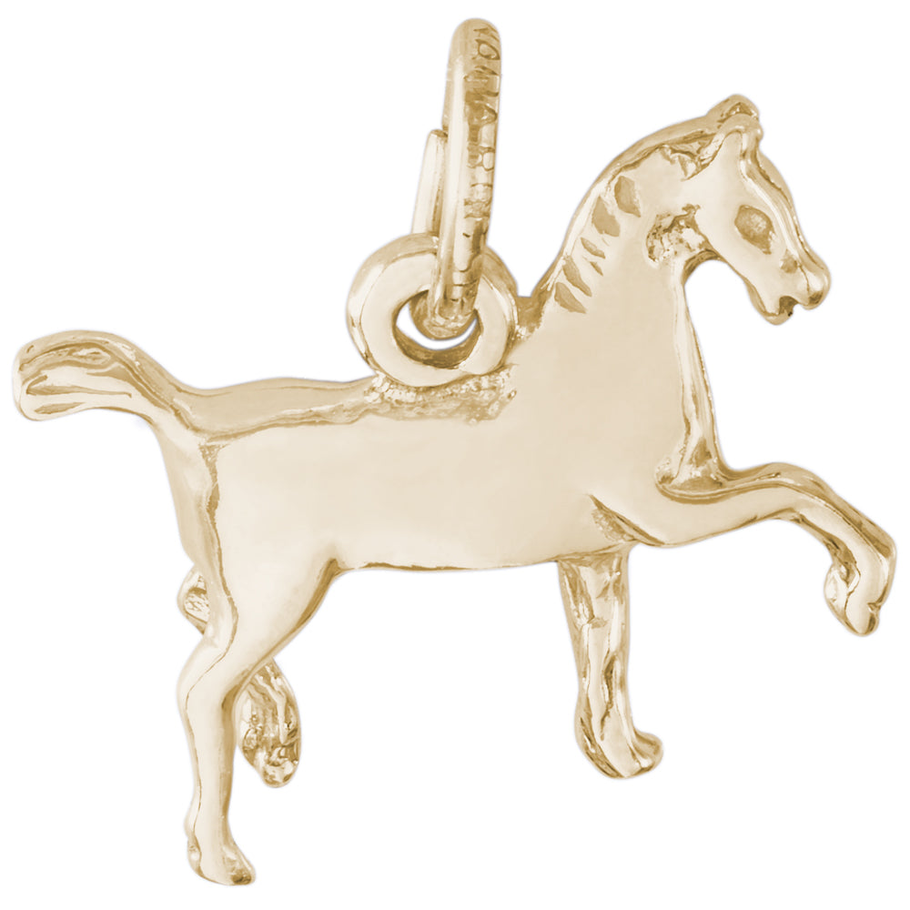 Rembrandt 14k Yellow Gold Horse Charm