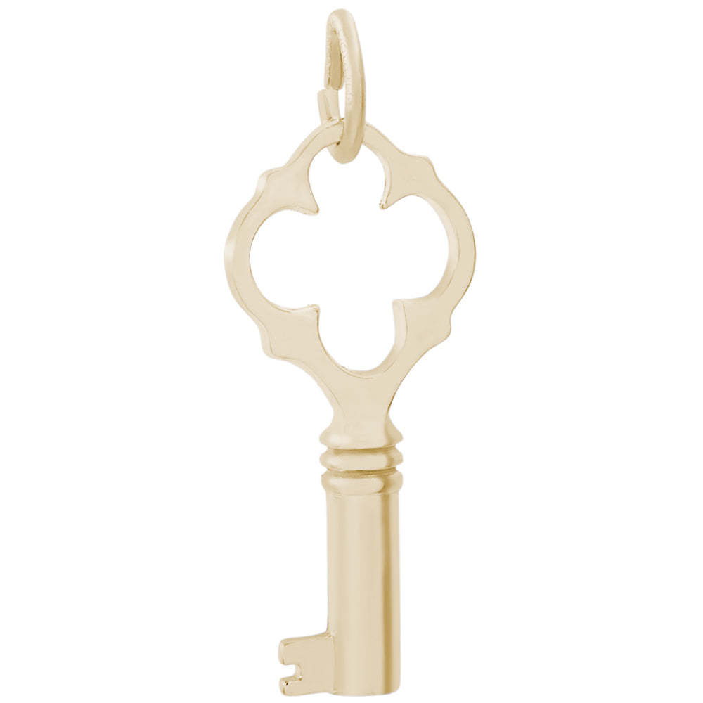 Rembrandt 14k Yellow Gold Key Charm