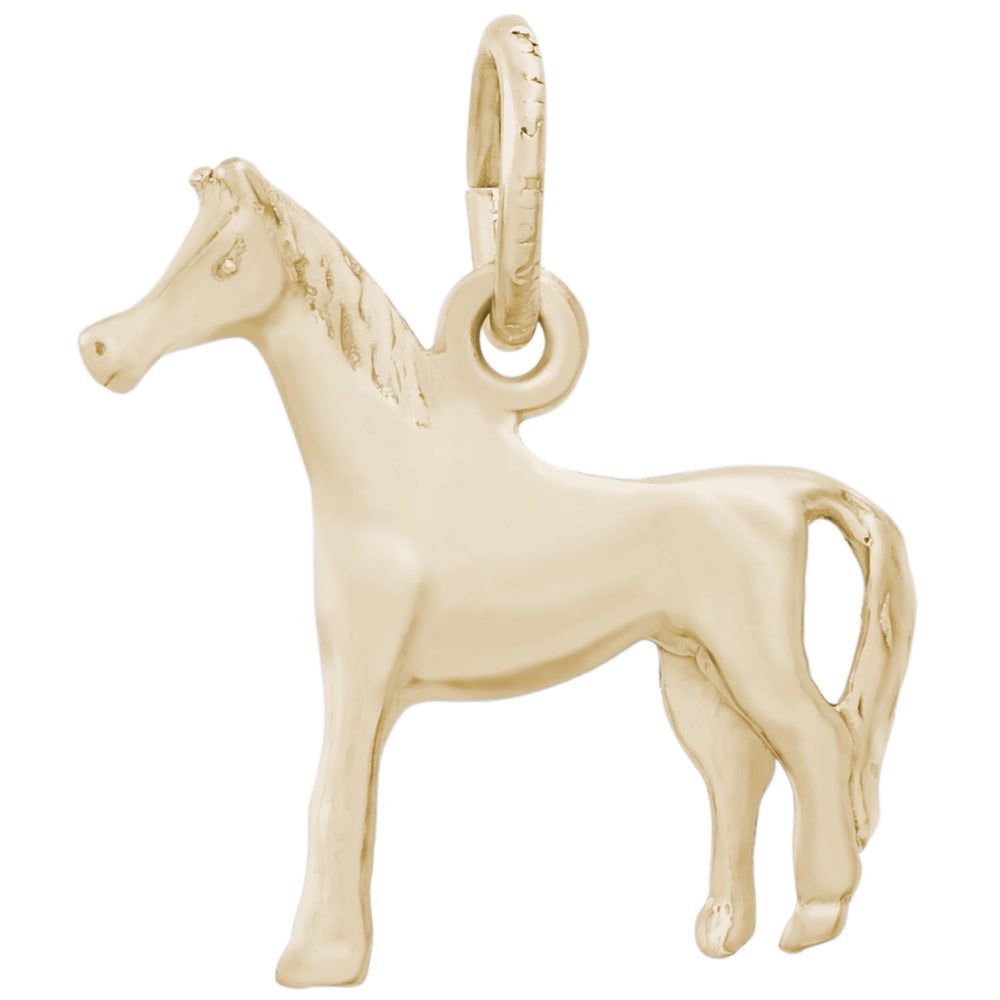 Rembrandt 14k Yellow Gold Horse Charm