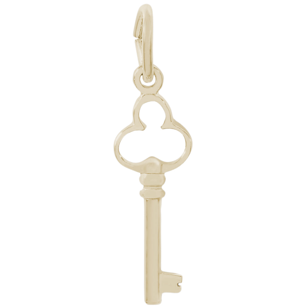 Rembrandt 14k Yellow Gold Key Charm