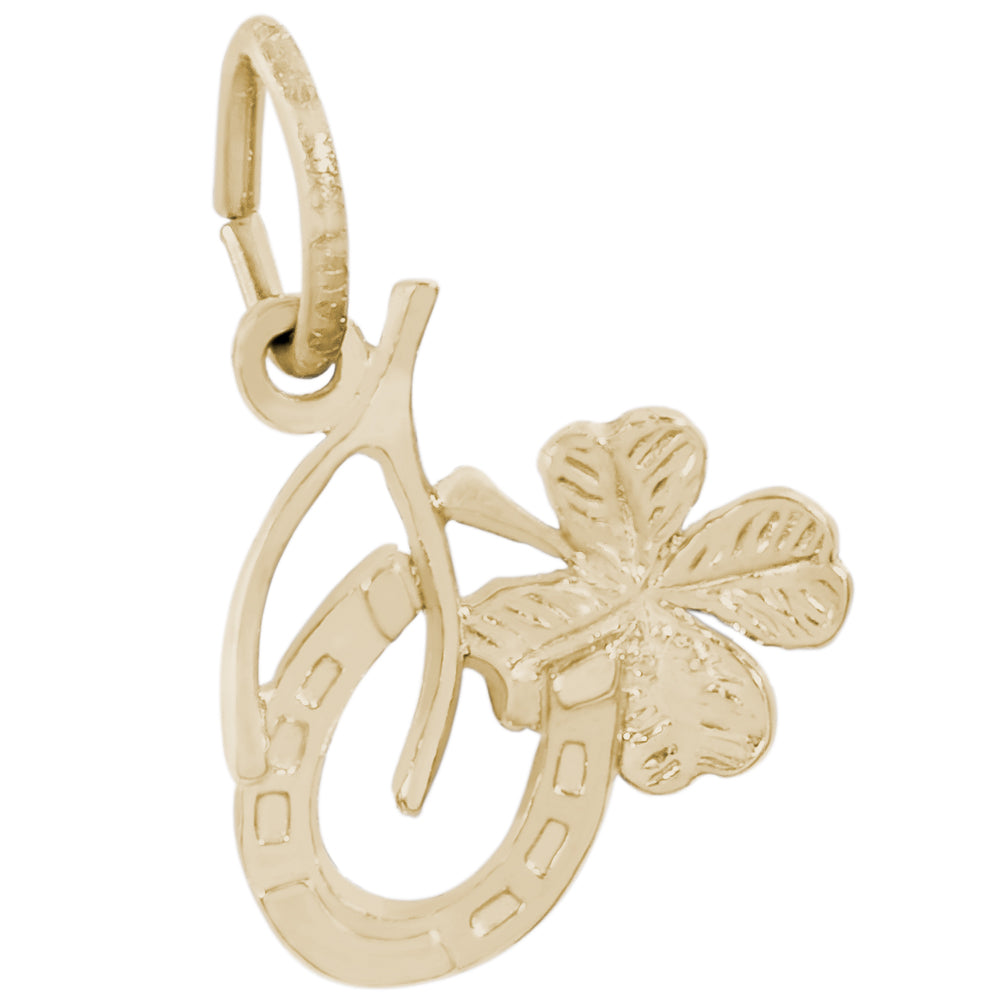Rembrandt 14k Yellow Gold Good Luck Charm