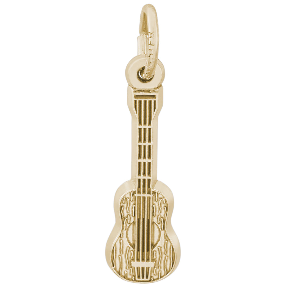 Rembrandt 14k Yellow Gold Guitar Charm