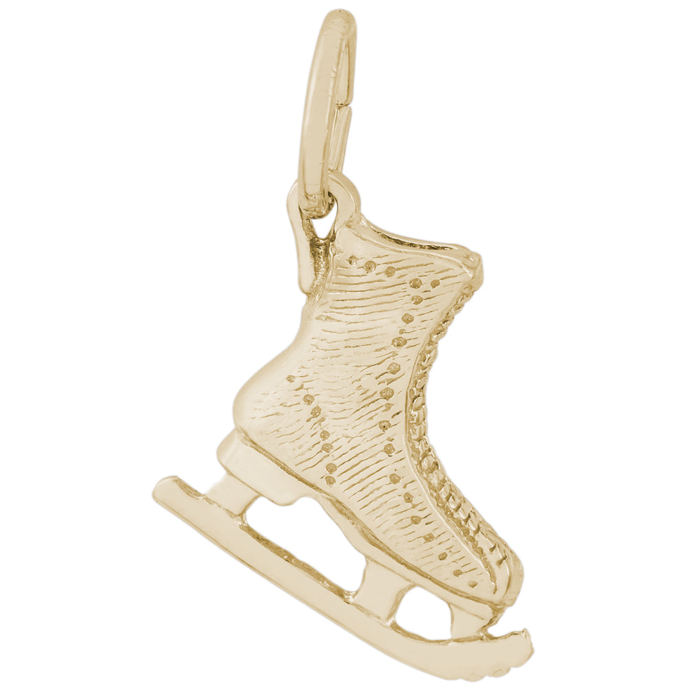 Rembrandt 14k Yellow Gold Ice Skate Charm