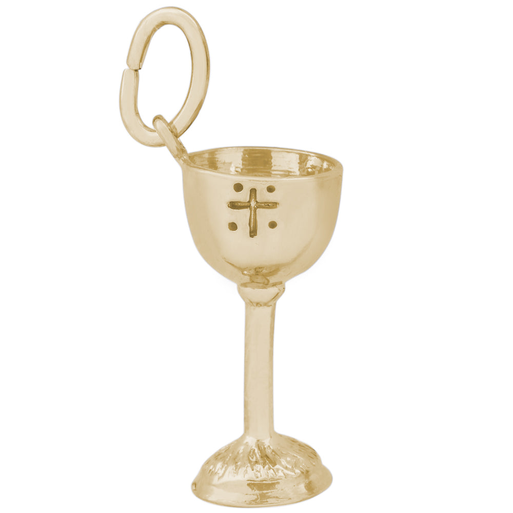 Rembrandt 14k Yellow Gold Chalice Charm
