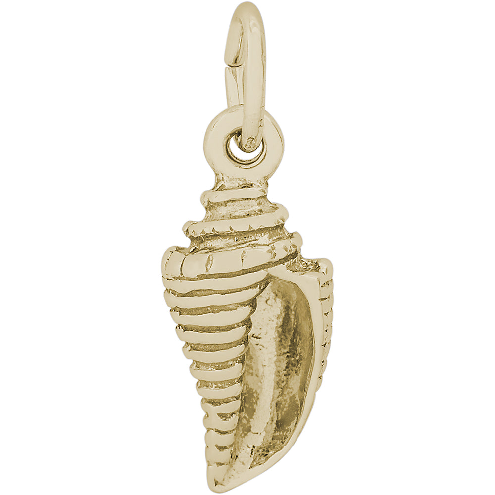 Rembrandt 14k Yellow Gold Shell Charm