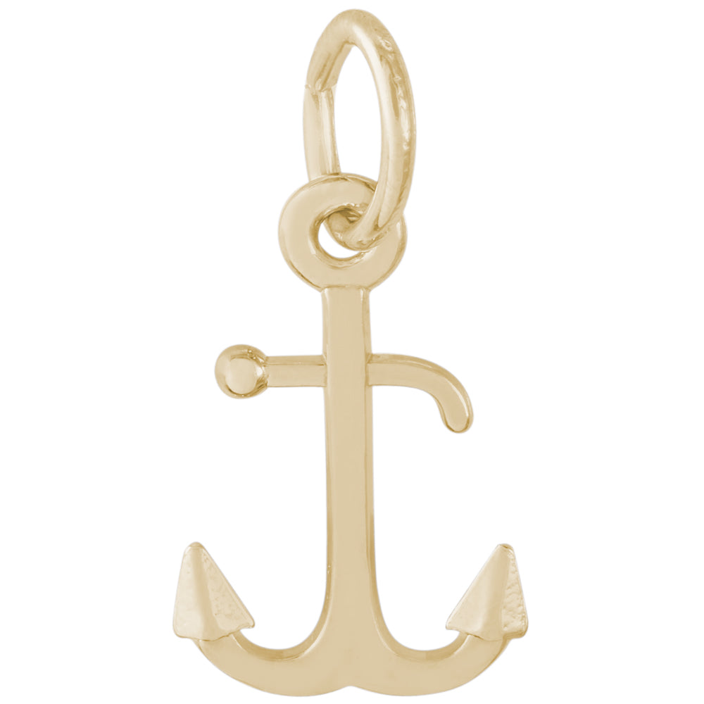 Rembrandt 14k Yellow Gold Anchor Charm
