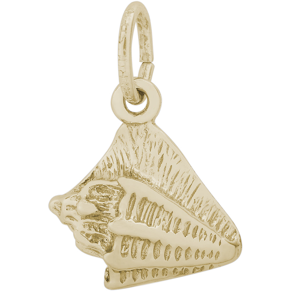 Rembrandt 14k Yellow Gold Conch Shell Charm