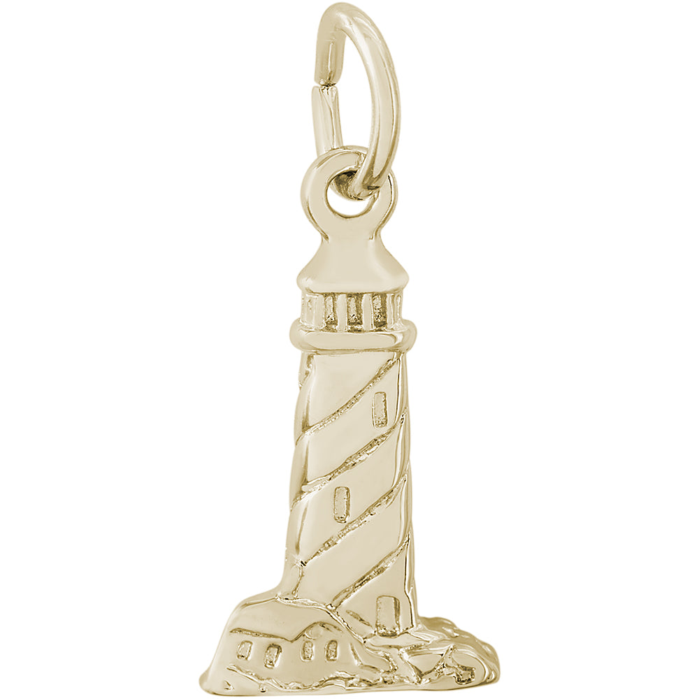 Rembrandt 14k Yellow Gold Lighthouset Charm