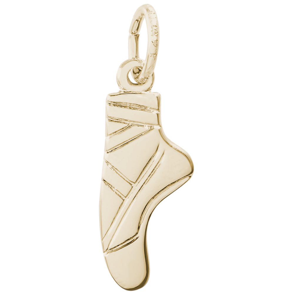 Rembrandt 14k Yellow Gold Ballet Slipper Charm
