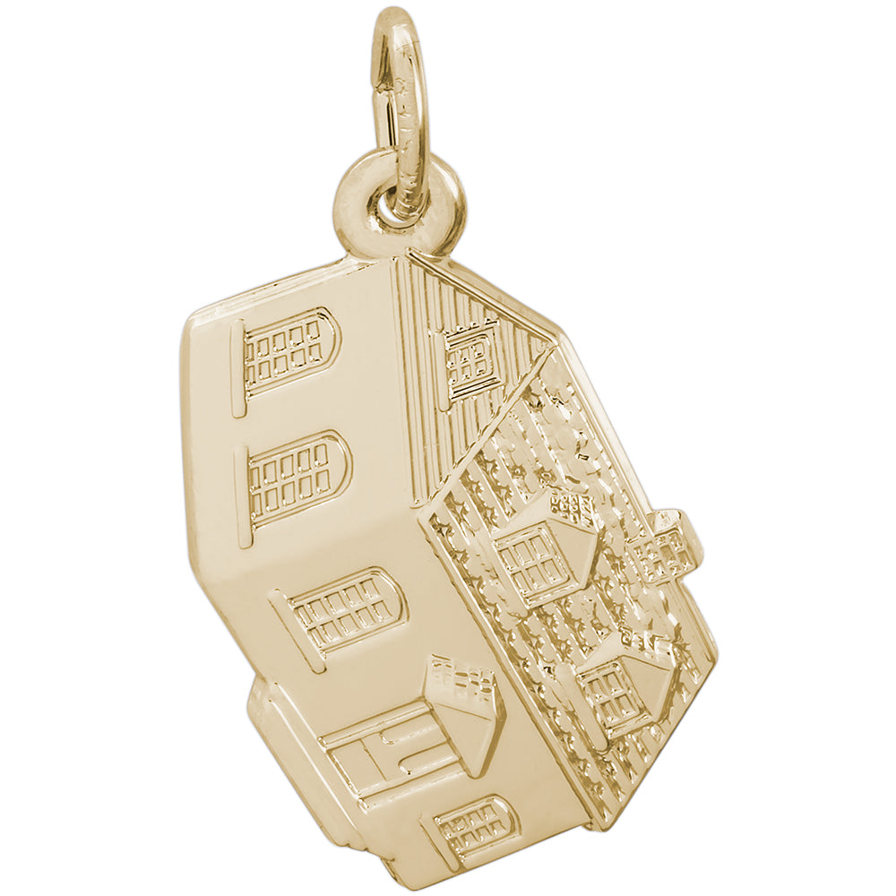Rembrandt 14k Yellow Gold House Charm