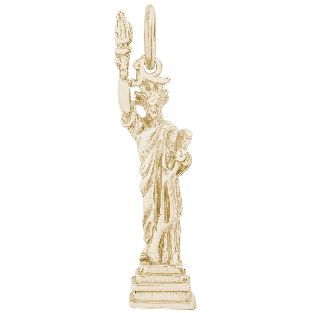 Rembrandt 14k Yellow Gold Statue of Liberty Charm