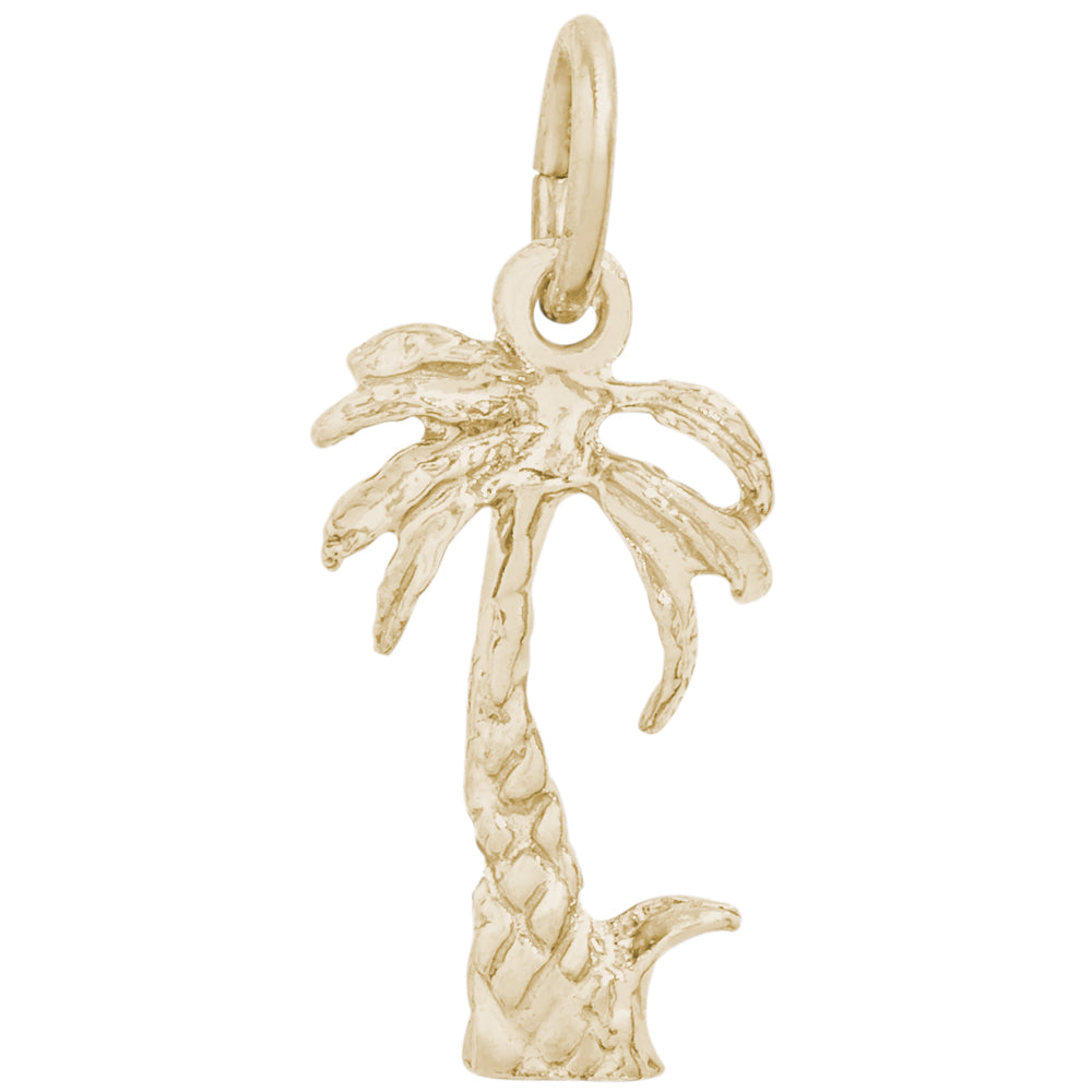 Rembrandt 14k Yellow Gold Palm Tree Charm