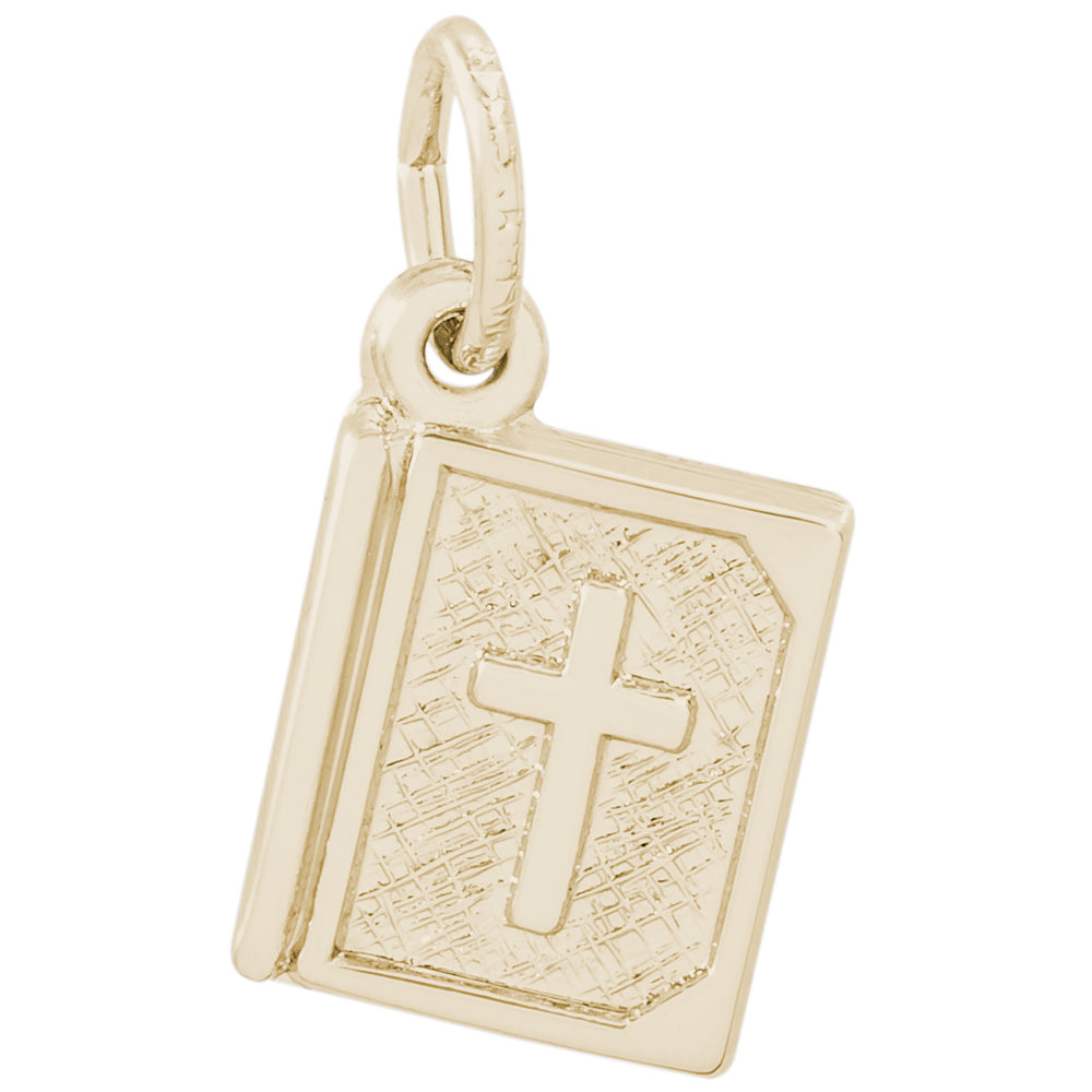 Rembrandt 14k Yellow Gold Bible Charm
