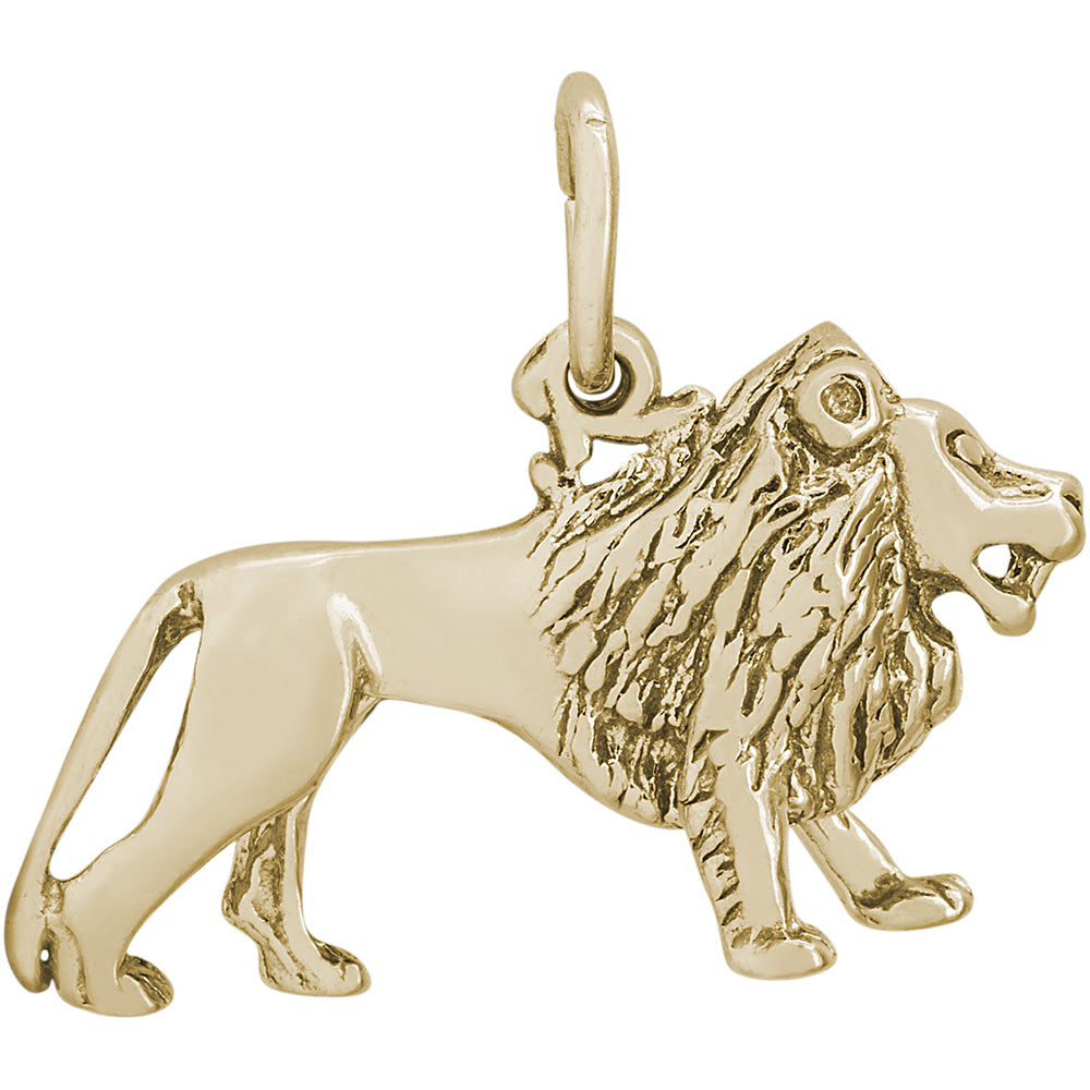 Rembrandt 14k Yellow Gold Lion Charm