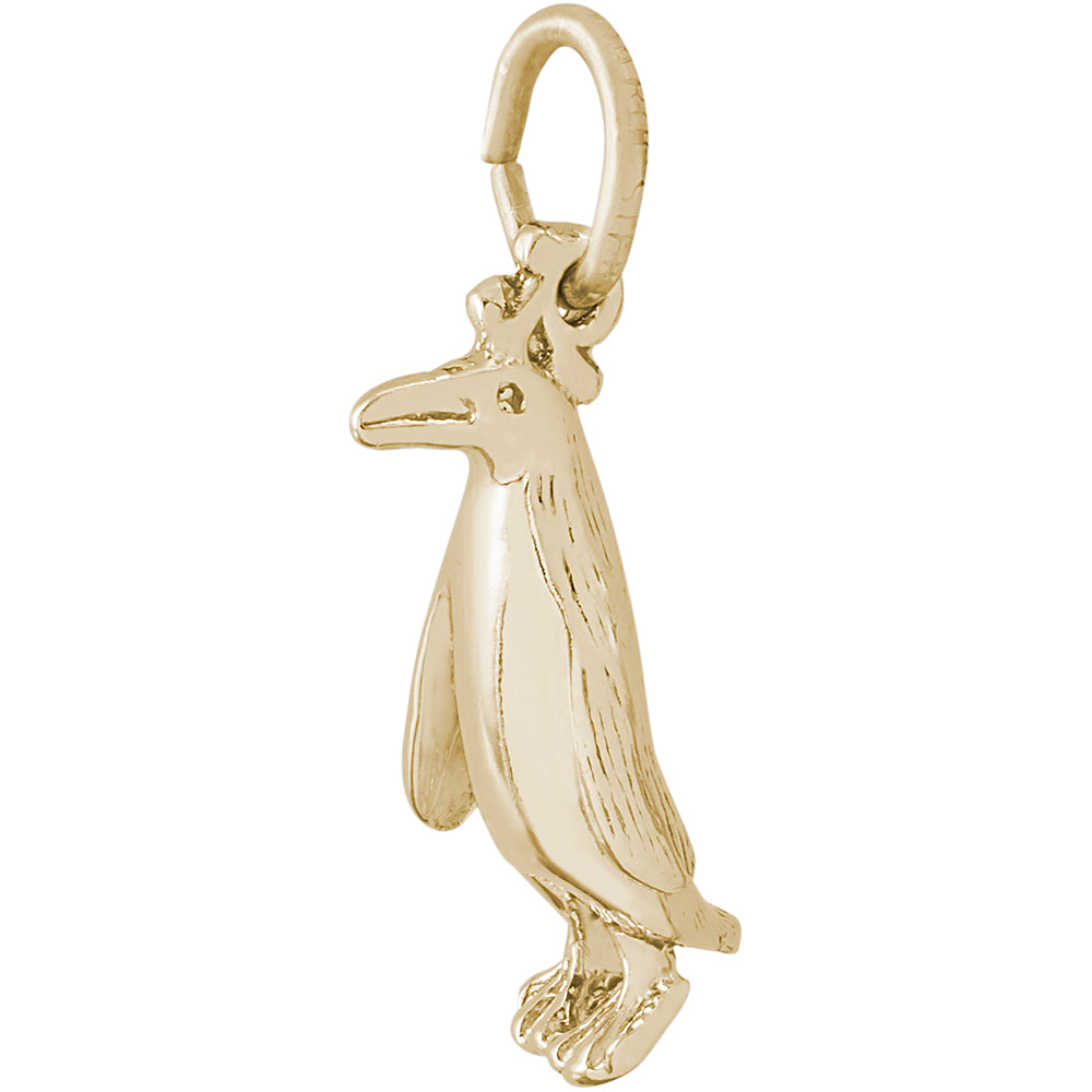 Rembrandt 14k Yellow Gold Penguin Charm