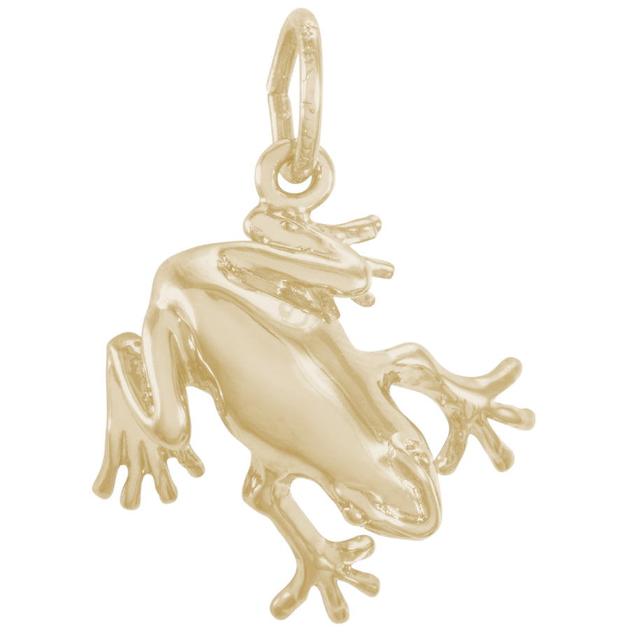 Rembrandt 14k Yellow Gold Frog Charm