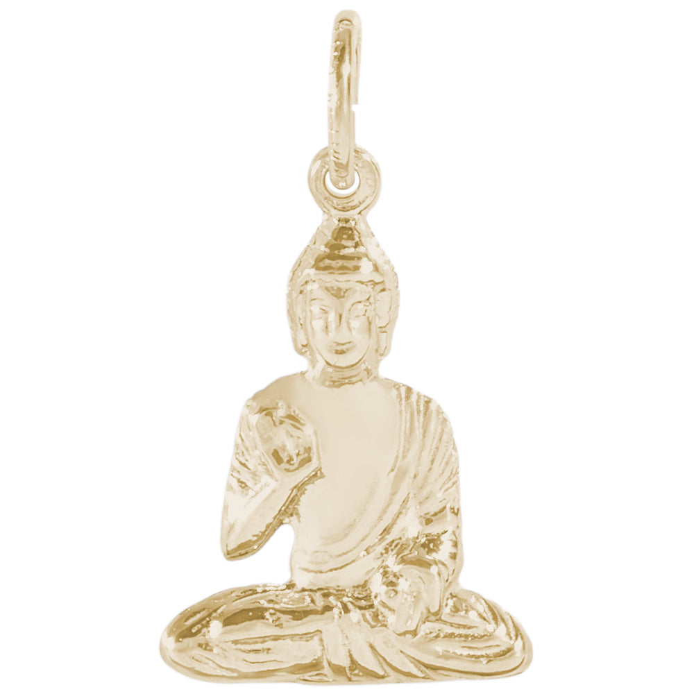 Rembrandt 14k Yellow Gold Buddha Charm