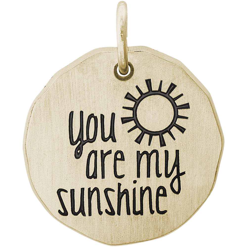 Rembrandt 14k Yellow Gold You Are My Sunshine