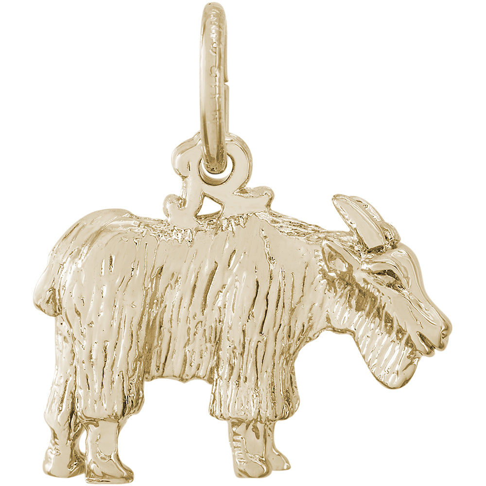 Rembrandt 14k Yellow Gold Goat Charm
