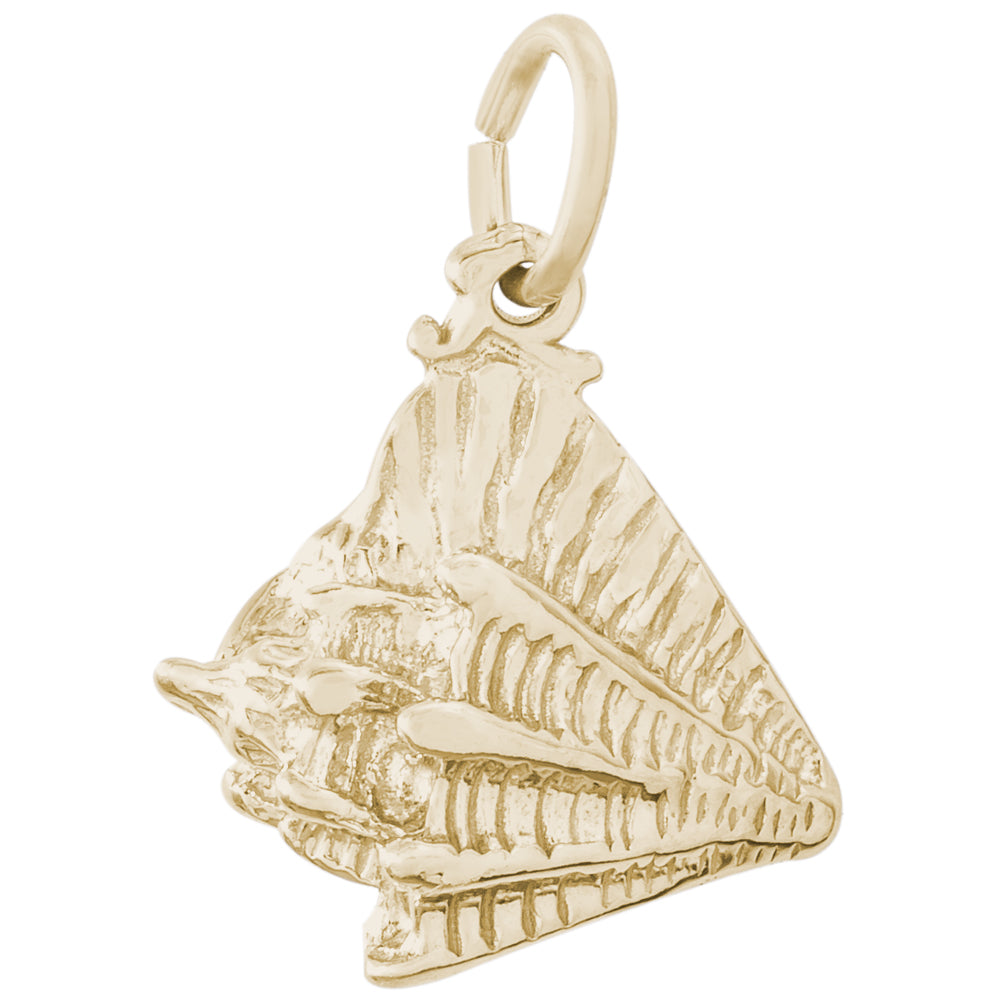 Rembrandt 14k Yellow Gold Conch Shell Charm