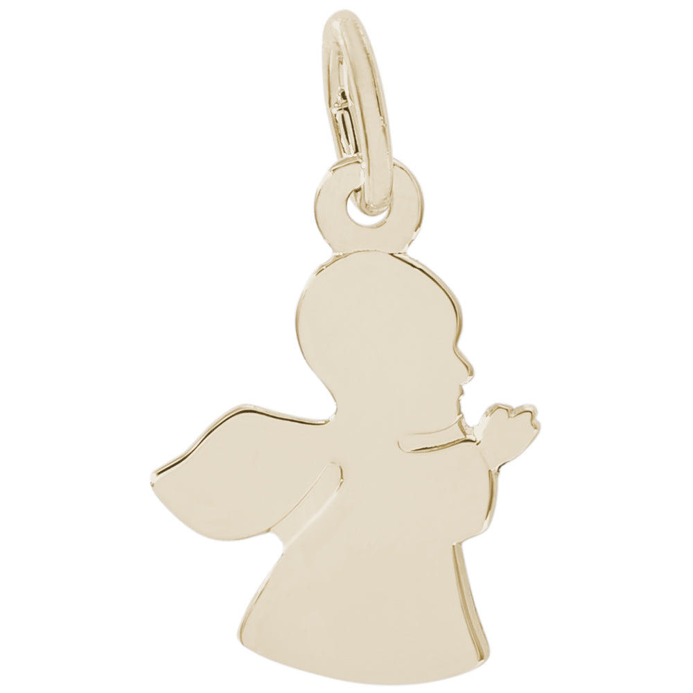 Rembrandt 14k Yellow Gold Angel Charm