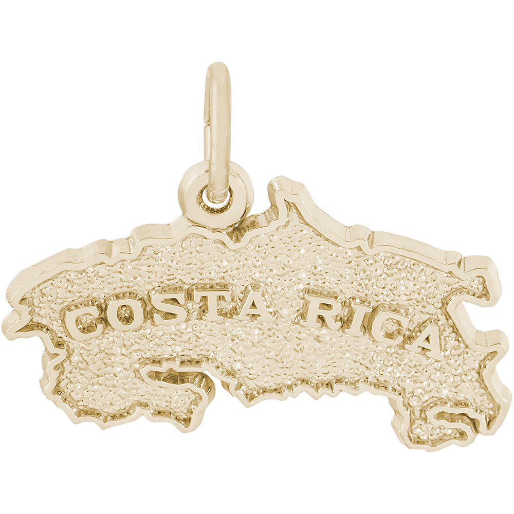 Rembrandt 14k Yellow Gold Costa Rico Charm