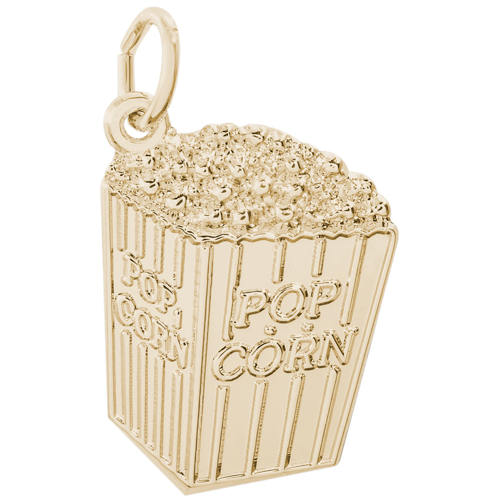 Rembrandt 14k Yellow Gold Popcorn Charm