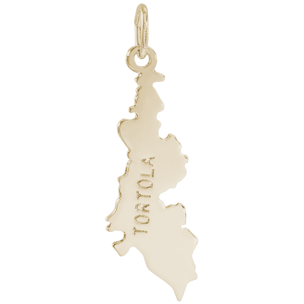 Rembrandt 14k Yellow Gold Tortola Charm