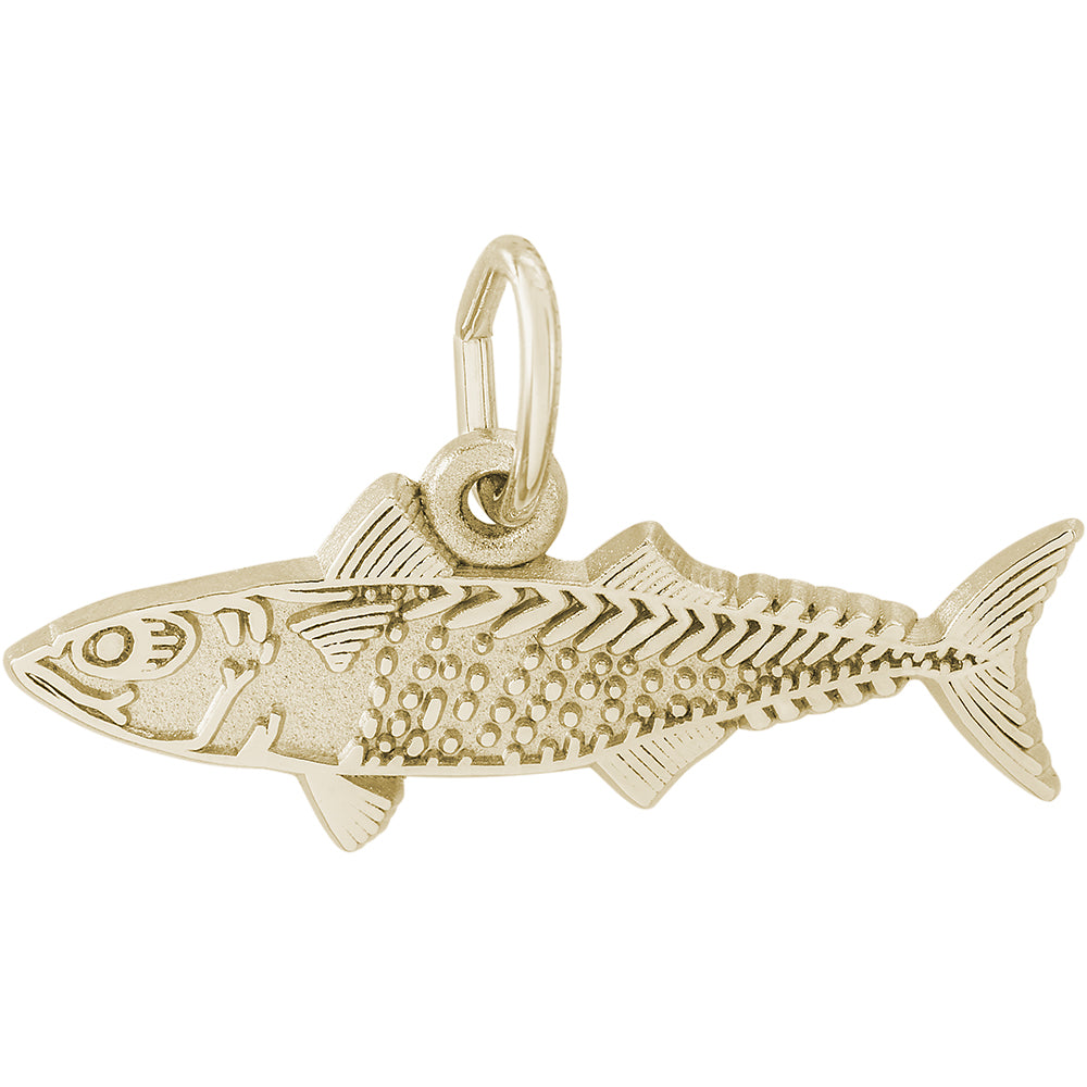 Rembrandt 14k Yellow Gold Mackeral Charm