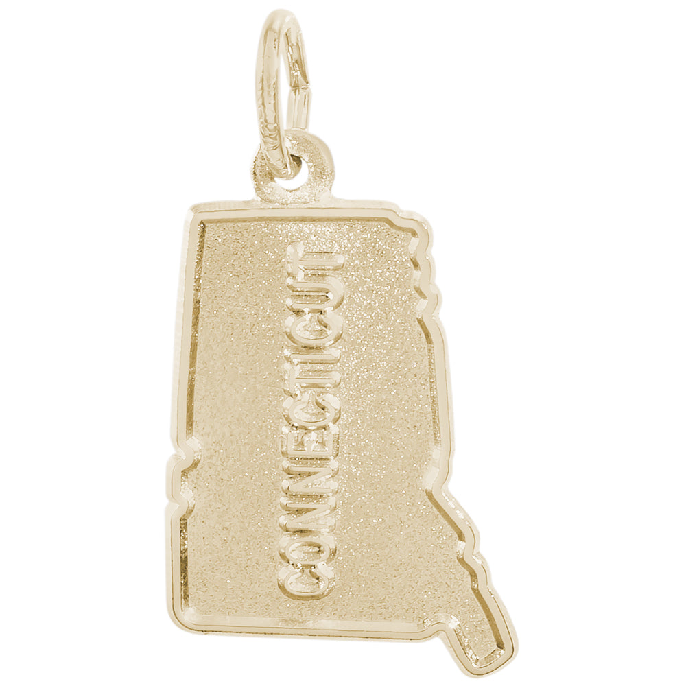 Rembrandt 14k Yellow Gold Connecticut Charm