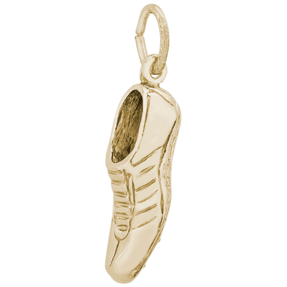 Rembrandt 14k Yellow Gold Track Shoe Charm
