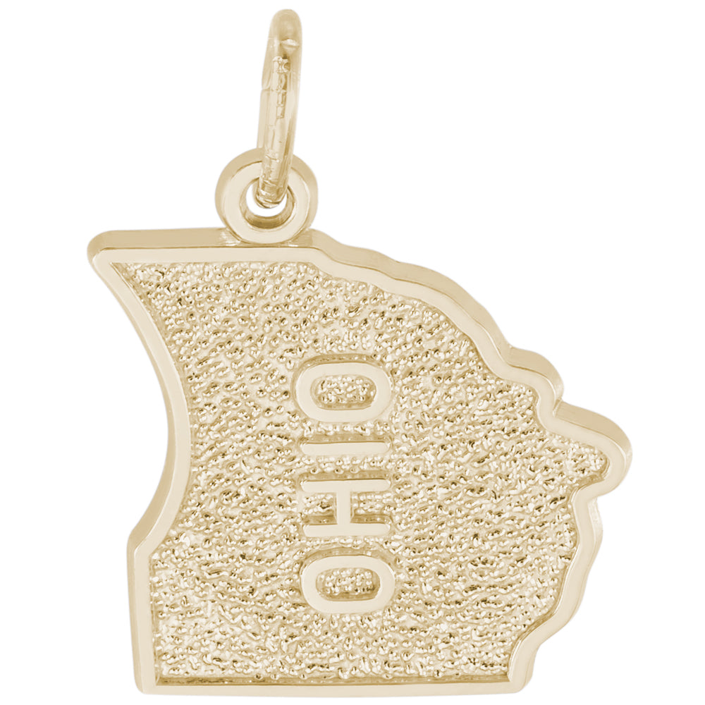 Rembrandt 14k Yellow Gold Ohio Charm