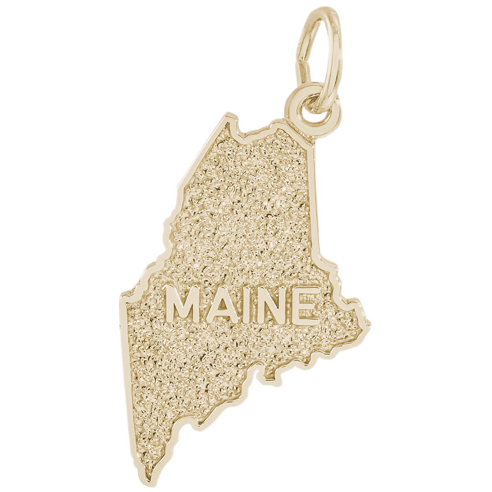 Rembrandt 14k Yellow Gold Maine Charm