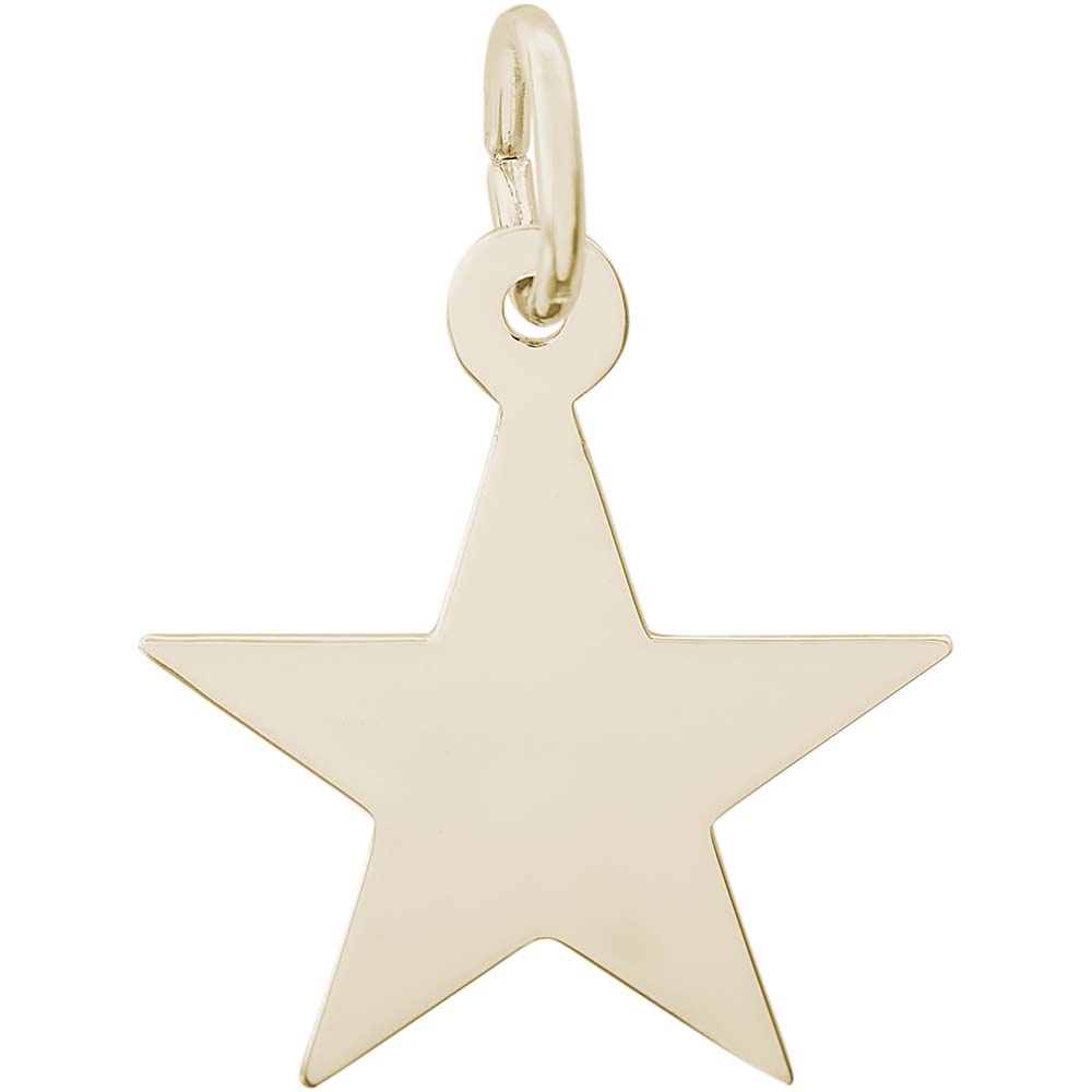 Rembrandt 14k Yellow Gold Star- 50 Series Charm
