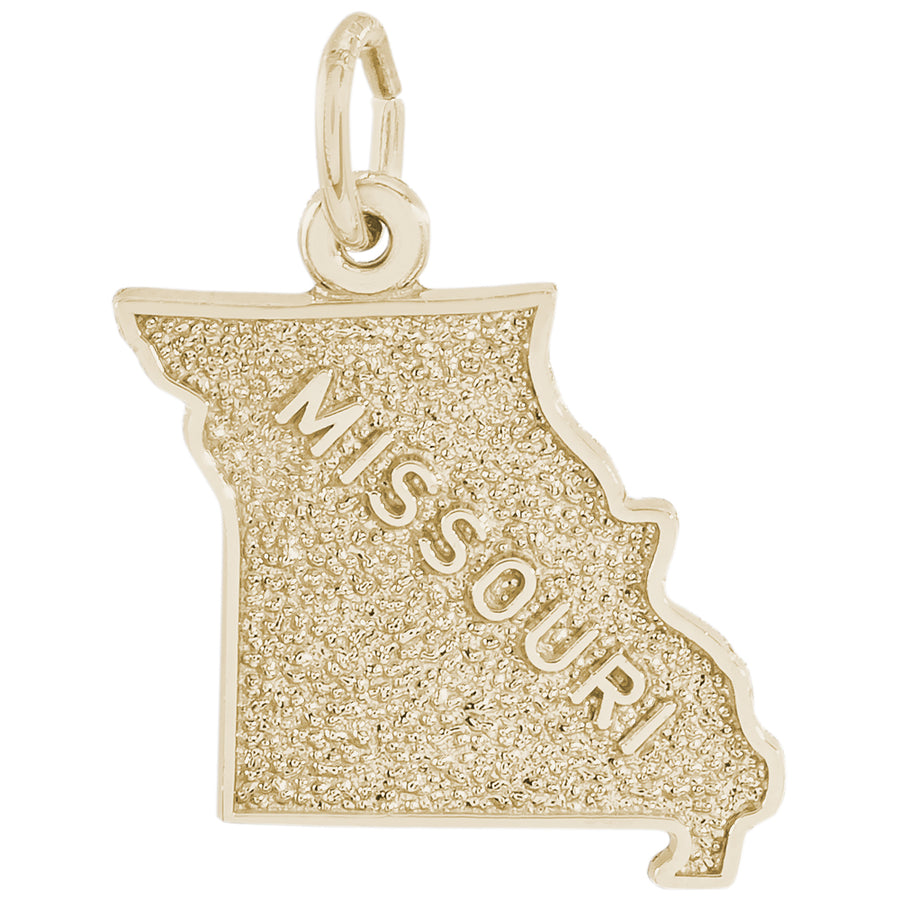 Rembrandt 14k Yellow Gold Missouri Charm