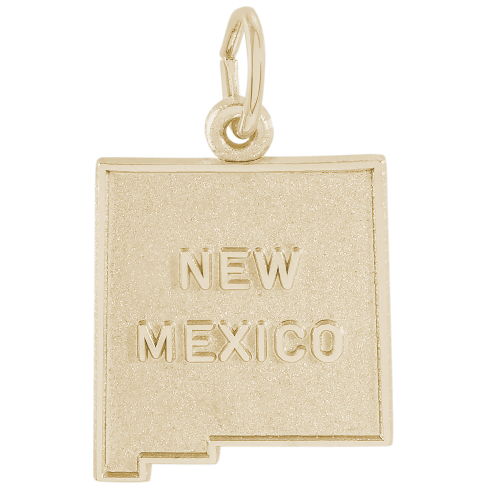 Rembrandt 14k Yellow Gold New Mexico Charm