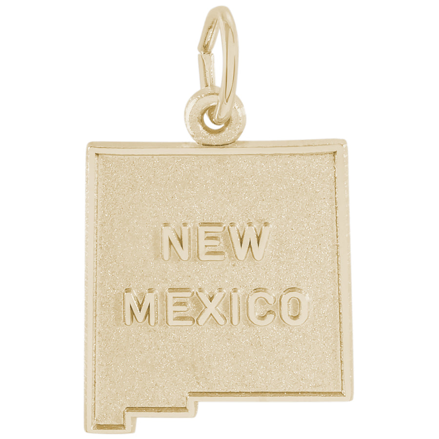 Rembrandt 14k Yellow Gold New Mexico Charm