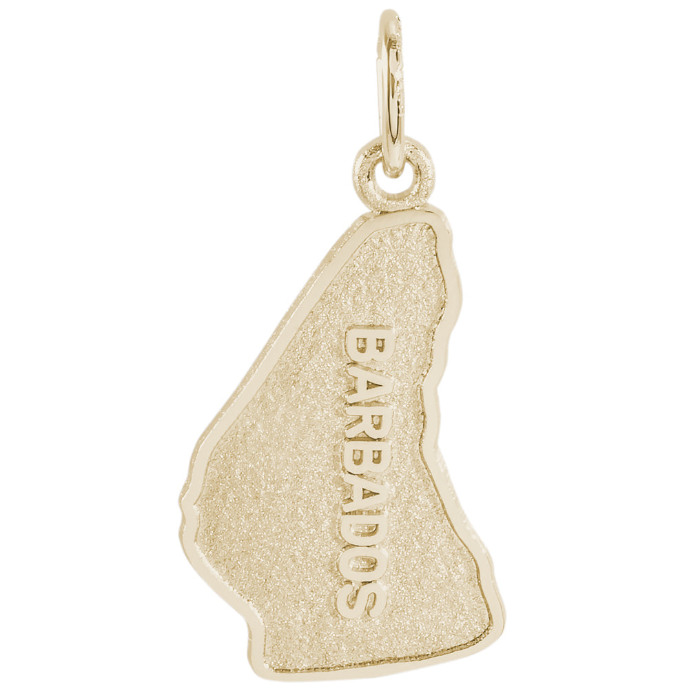 Rembrandt 14k Yellow Gold Barbados Charm