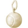 Rembrandt 14k Yellow Gold Tennis Ball Charm