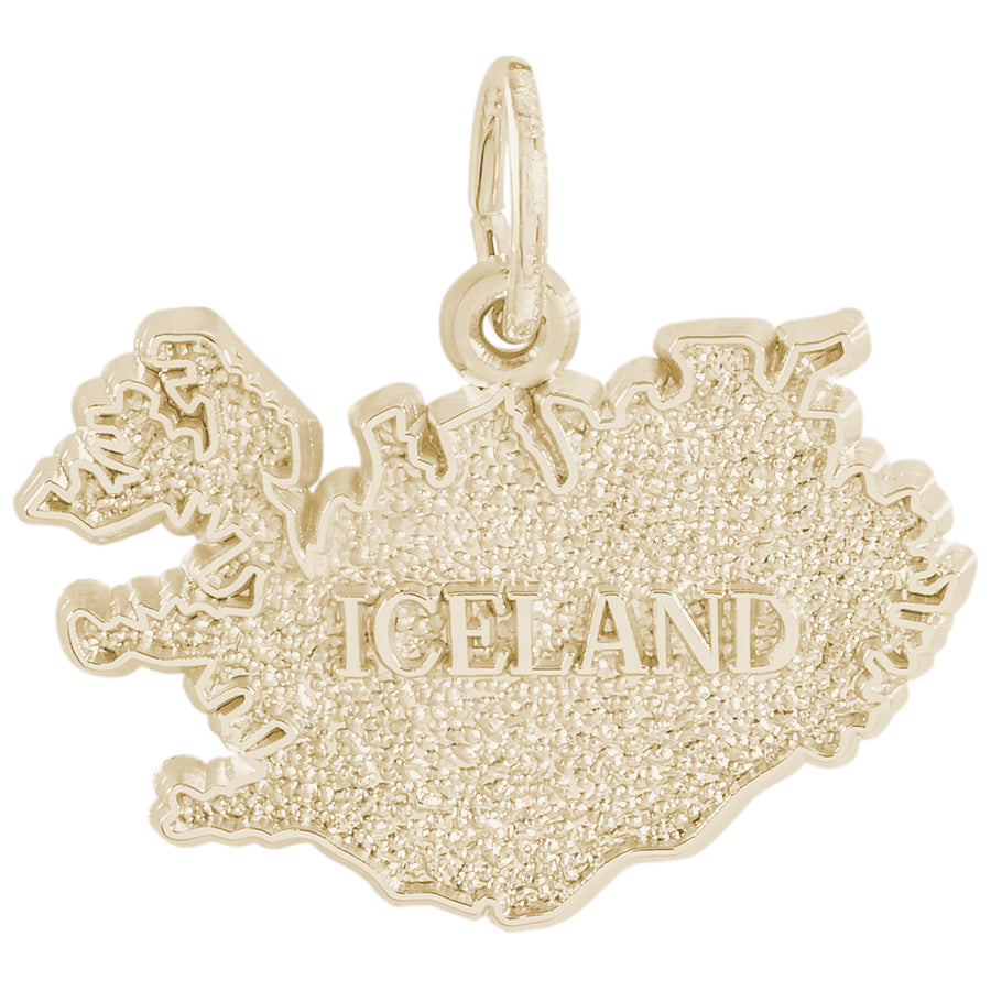 Rembrandt 14k Yellow Gold Iceland Charm