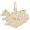 Rembrandt 14k Yellow Gold Iceland Charm