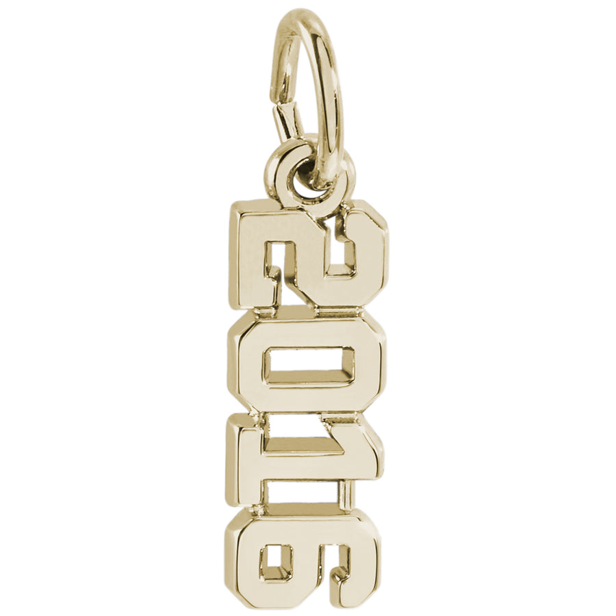 Rembrandt 14k Yellow Gold ''2016'' Charm