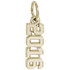 Rembrandt 14k Yellow Gold ''2016'' Charm