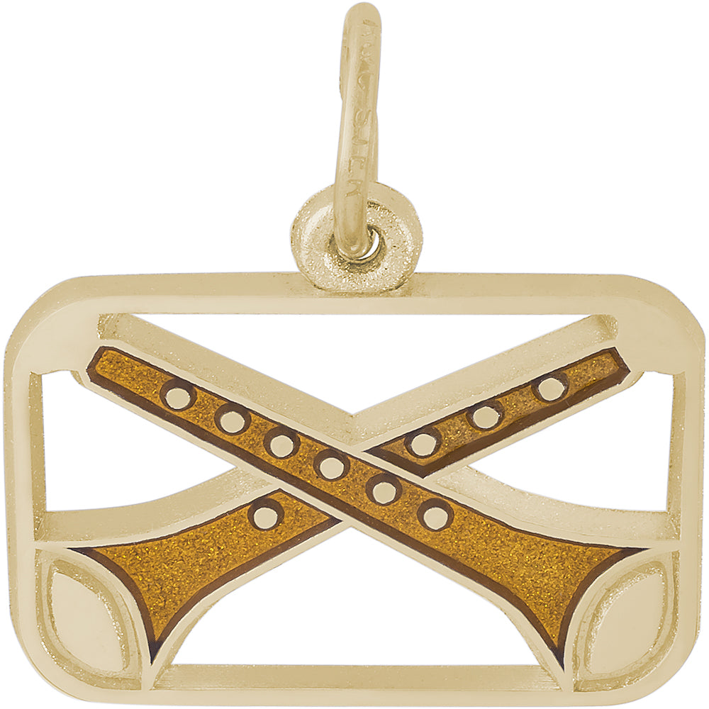 Rembrandt 14k Yellow Gold 11 Pipers Piping Charm