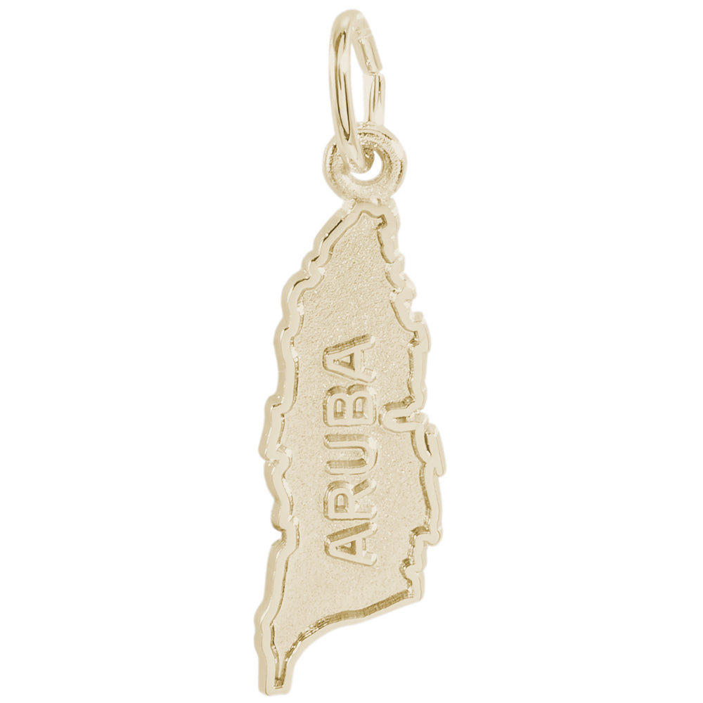 Rembrandt 14k Yellow Gold Aruba Charm