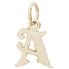 Rembrandt 14k Yellow Gold Initial A Charm