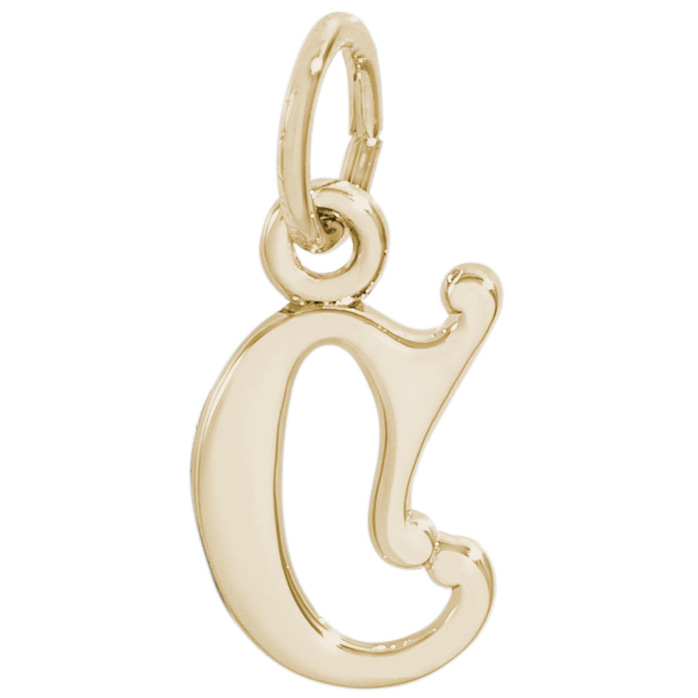 Rembrandt 14k Yellow Gold Initial C Charm
