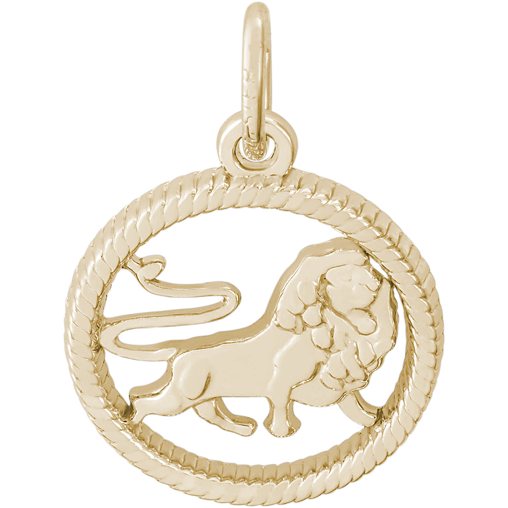 Rembrandt 14k Yellow Gold Leo Charm
