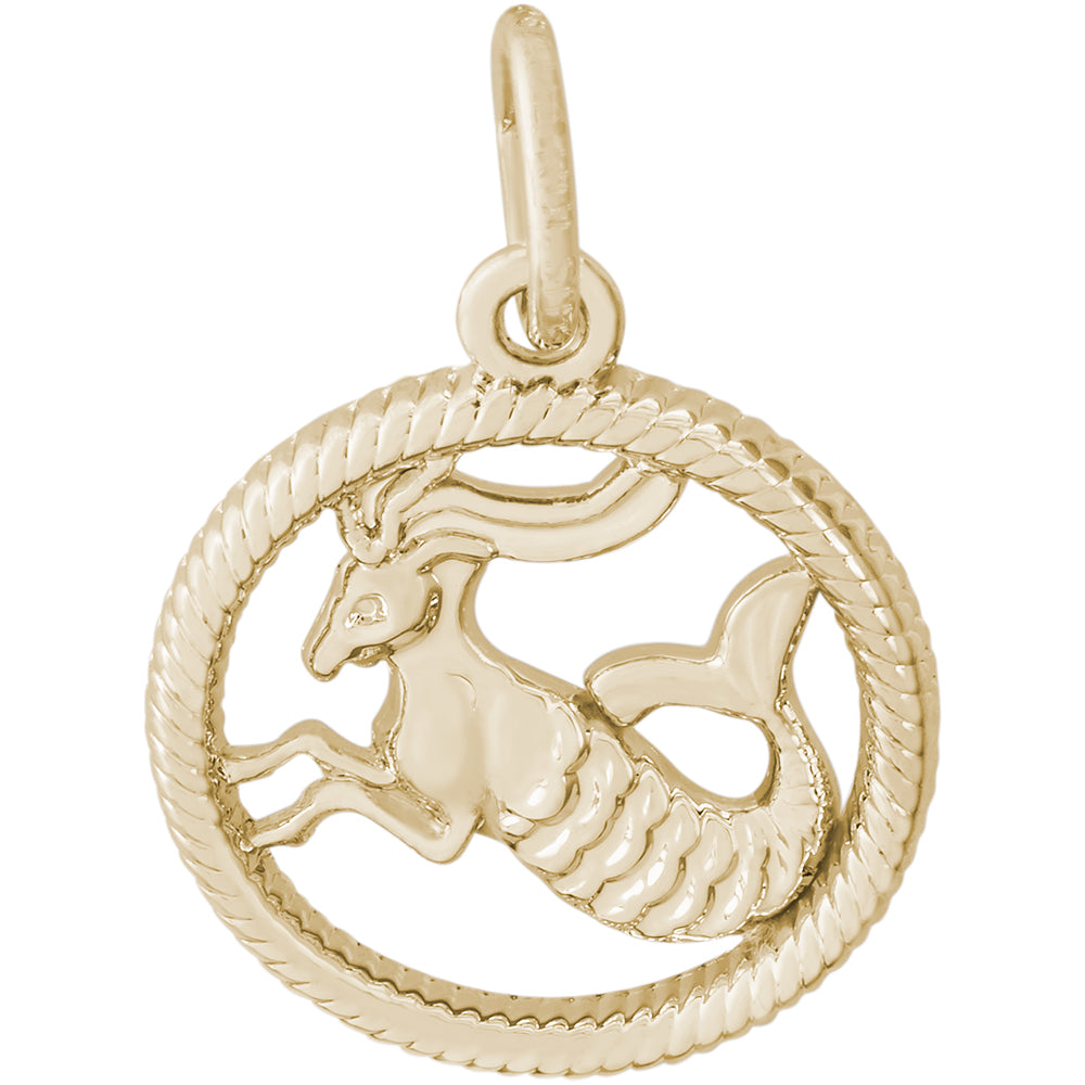 Rembrandt 14k Yellow Gold Capricorn Charm